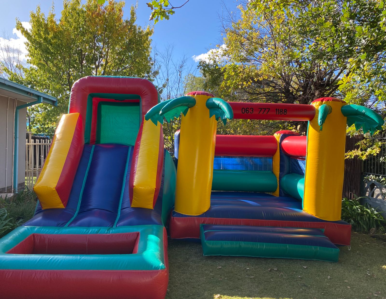 image of jumping castle inflatable for hire